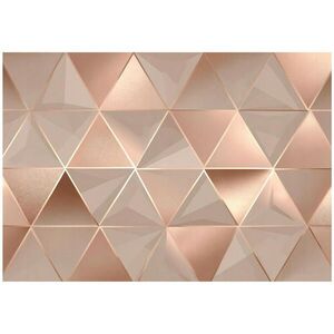 Wallarena ABSTRAKTNÁ geometrická fototapeta béžová 200x140 cm vyobraziť