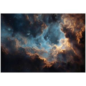 Wallarena FOTOTAPETA Cosmos Clouds Blue 350x250 cm vyobraziť