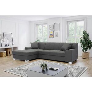 MID.YOU ROHOVÁ SEDAČKA, textil, sivá vyobraziť