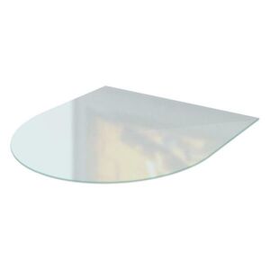 TULUP SKLENENÁ PODLOŽKA pod kachle 80x70 cm – mliečne sklo vyobraziť