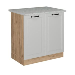 Vicco SPODNÁ SKRINKA POD DREZ R-Line Biely vidiecky dom 80 cm AP mramor vyobraziť