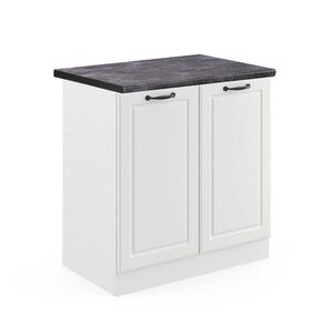 Vicco SPODNÁ SKRINKA POD DREZ R-Line Biely vidiecky dom 80 cm , AP Antracit vyobraziť