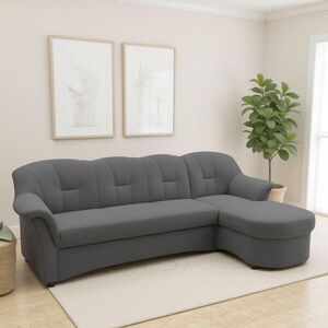 MID.YOU ROHOVÁ SEDAČKA, textil, tmavosivá vyobraziť