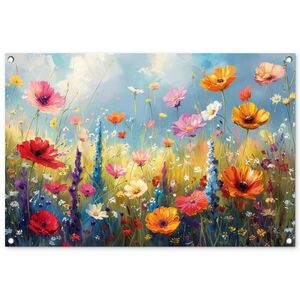 OnlyWow ZÁHRADNÝ PLAGÁT Kvety - Príroda - Botanické - Umenie 90x60 cm vyobraziť