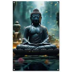 OnlyWow ZÁHRADNÝ PLAGÁT Budha - Socha - Budha - Zen - Umenie - Budha 80x120 cm vyobraziť