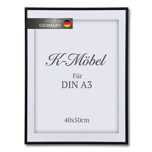 K-Möbel HLINÍKOVÝ RÁM NA OBRAZY DIN A3 s paspartou vyobraziť