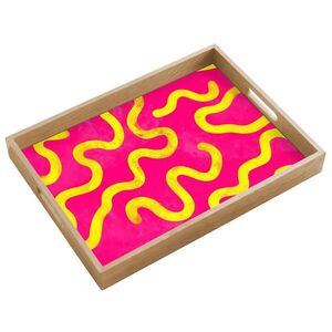 OnlyWow PODNOS Línia - žltá - abstraktná 50x35 cm vyobraziť