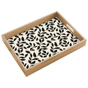 OnlyWow PODNOS Elegantné - vzorované - čierne - béžové 40x30 cm vyobraziť