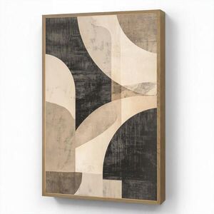 OnlyWow NÁSTENNÉ SVIETIDLO Abstraktné - Tvary - Moderné - Béžové 70x100 cm vyobraziť