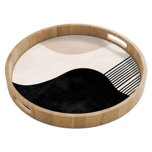 OnlyWow PODNOS Abstraktné - Japonské - Béžové - Moderné 50x50 cm vyobraziť