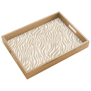 OnlyWow PODNOS Zebra - vzor - béžová 40x30 cm vyobraziť
