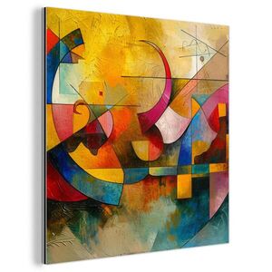 MuchoWow KOVOVÝ OBRAZ Umenie - abstraktné - moderné 20x20 cm vyobraziť