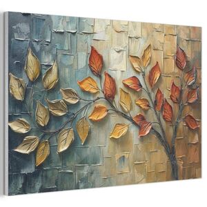 MuchoWow AKUSTICKÝ OBRAZ Strom - Abstraktné - Príroda - Umenie 90x60 cm vyobraziť