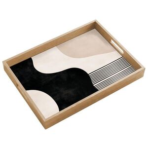 OnlyWow PODNOS Abstraktné - Japonské - Béžové - Moderné 50x35 cm vyobraziť
