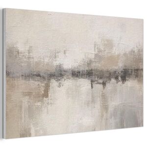 MuchoWow AKUSTICKÝ OBRAZ Moderné umenie - Abstraktné - Béžové 90x60 cm vyobraziť