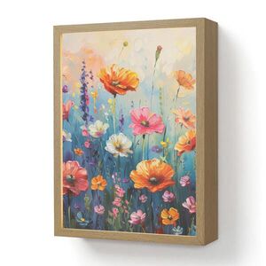 OnlyWow NÁSTENNÉ SVIETIDLO Kvety - Príroda - Akvarel - Umenie 30x40 cm vyobraziť