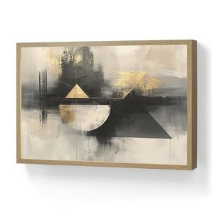 OnlyWow NÁSTENNÉ SVIETIDLO Abstraktné - čierne - farby - moderné 60x40 cm vyobraziť