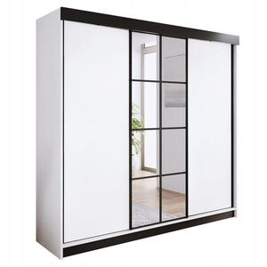 Kier Furniture BOTNÍK ASPER – dub Craft zlatý / biela vyobraziť