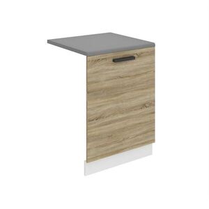 B BELINI GROUP PREDNÝ panel pre umývačky riadu 60 cm, so soklom, dub Sonoma vyobraziť