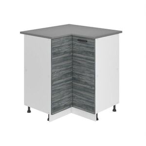 B BELINI GROUP SPODNÁ kuchynská skrinka 90 cm SNP s pracovnou doskou, s 1 dvierkami, Glamour Wood vyobraziť