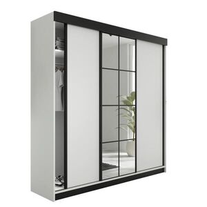 Kier Furniture SKRIŇA S POSUVNÝMI DVERAMI LAMARO - 250x205x59 cm - Biela vyobraziť