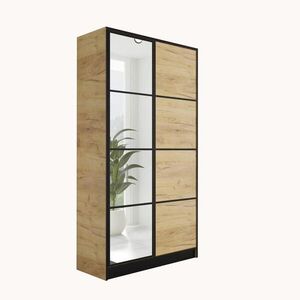 Kier Furniture ŠATNÍK EDEN 2-dverový v2 - 105x205x39 cm - Dub Craft Gold vyobraziť