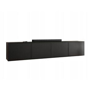 Kier Furniture TV STOLOK EDI 4 Čierna – 4-dverový vyobraziť
