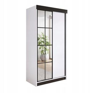 Kier Furniture POSUVNÁ SKRIŇA ARI 3 so zrkadlom 250 cm – biela vyobraziť