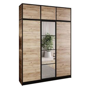 Kier Furniture ŠATNÍK EDEN S NADSTAVCOM 3D - Dub Craft Gold vyobraziť