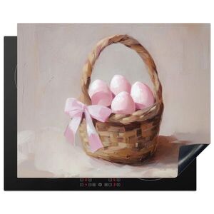 MuchoWow KRYT NA SPORÁK Košík - vajcia - ružový 65x52 cm vyobraziť