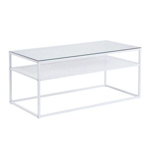 MID.YOU KONFERENČNÝ STOLÍK, biela, sklo, 100/50/45 cm vyobraziť