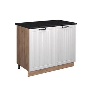 Vicco SPODNÁ SKRINKA POD DREZ Fame-Line, Biely vidiecky dom/Dub Goldkraft, 100 cm, AP Antracit vyobraziť