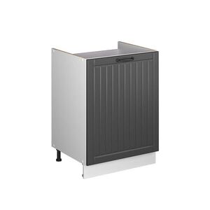 Vicco SPODNÁ SKRINKA POD DREZ Fame-Line, Tmavo-sivá/biely, 60 cm vyobraziť