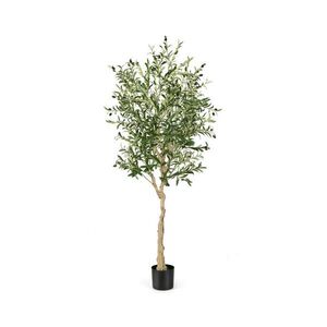 COSTWAY OLIVOVÉ STROMY Umelé 182 cm Zelené vyobraziť