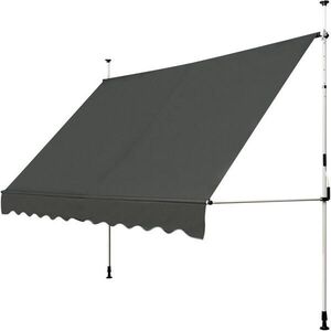 COSTWAY ZÁVESNÁ MARKÍZA 300 cm, sivá vyobraziť