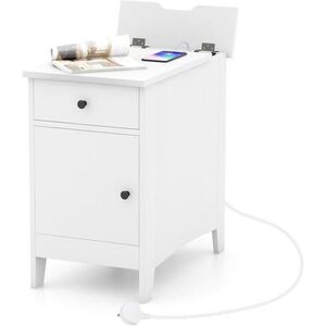 COSTWAY ODKLADAČ 60 cm biely vyobraziť