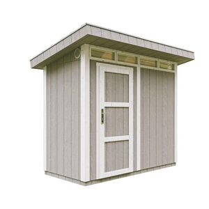 Timbela ZÁHRADNÝ DOMČEK z dreva základný model LP SmartSide 3m² s podlahou - Š161xD293xV239 cm - M901 - TUNDRA GREY vyobraziť