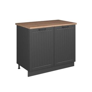 Vicco SPODNÁ SKRINKA POD DREZ Fame-Line, Tmavo-sivá/antracitová, 100 cm, AP Oak vyobraziť