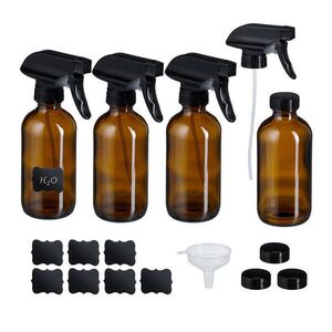 Relaxdays ROZPRAŠOVAČ Hnedý 4-dielna sada 500 ml vyobraziť
