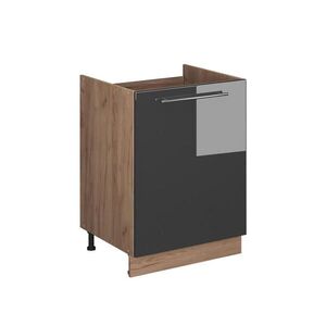 Vicco SPODNÁ SKRINKA POD DREZ Fame-Line, Antracit vysoký lesk/Dub Goldkraft, 60 cm vyobraziť