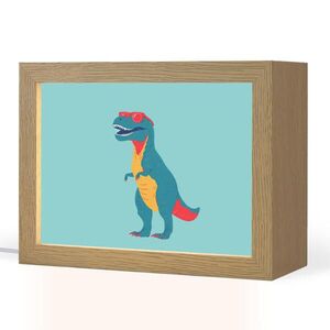 OnlyWow NOČNÁ LAMPA Dinosaurus - Modrá - Slnečné okuliare 20x15 cm vyobraziť
