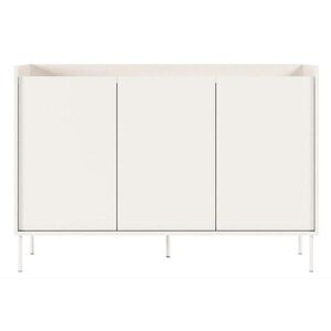Selsey KOMODA Tovi Biela / Dekor dub 140 cm vyobraziť