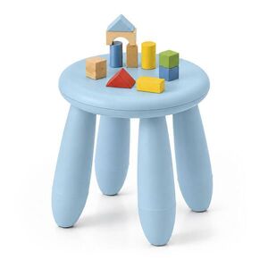 Relaxdays STOLIČKA Modrá plast 26 cm vyobraziť