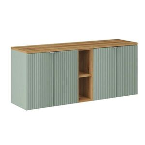Petits-meubles SPODNÁ UMÝVADLOVÁ SKRINKA 140.4cm Jade Zelená a drevo vyobraziť