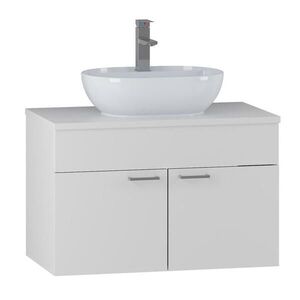 Badplaats SKRINKA POD UMÝVADLO Colorado 2 zásuvky biela mat - 80 x 46 x 52 cm vyobraziť