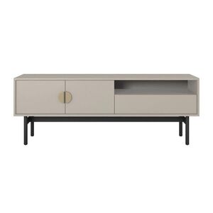 Selsey TV-STOLÍK Stoon II Taupe 154 cm vyobraziť