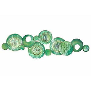 KUNSTLOFT KOVOVÁ NÁSTENNÁ DEKORÁCIA 149/50 cm, zelená vyobraziť