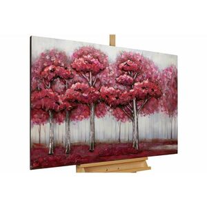 KUNSTLOFT KOVOVÝ OBRAZ 100/70 cm, prírodný motív, ružový vyobraziť