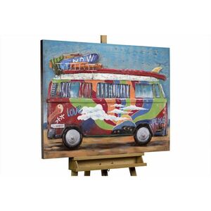 KUNSTLOFT KOVOVÝ OBRAZ 100/75 cm, dekoratívny motív, viacfarebný vyobraziť