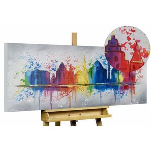 KUNSTLOFT OLEJOMAĽBA 120/60 cm, Mesto a architektúra vyobraziť